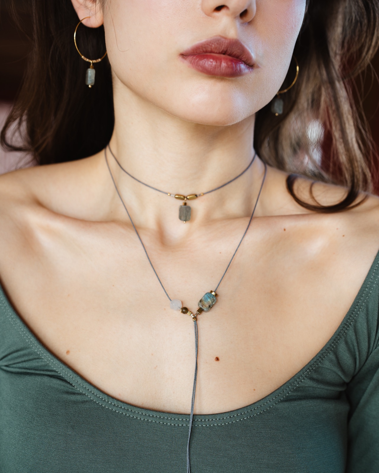 NIZ Jewelry, worn